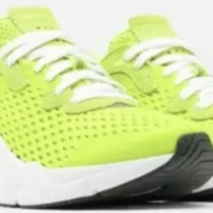 New Sorel Women's Kinetic RNEGD Lace Athletic Sneaker  Acid Green/Jet Size 5 36